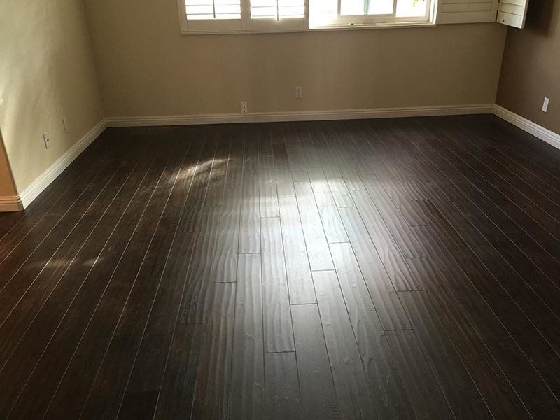 Dark Brown Flooring — Riverside, CA — Vallin Bros Contractors