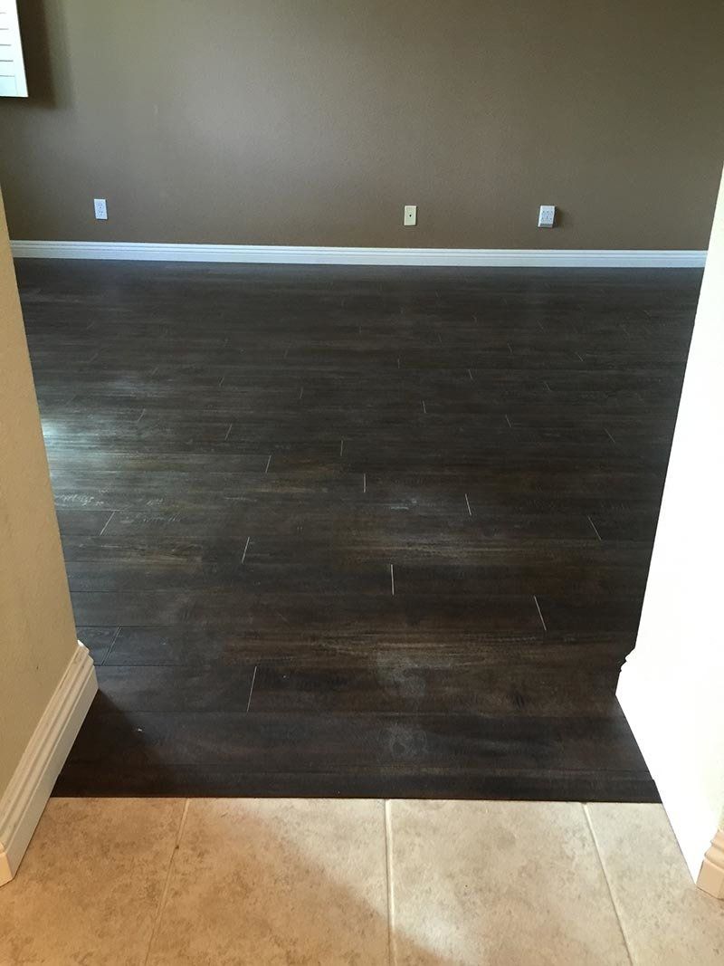 Black Flooring — Riverside, CA — Vallin Bros Contractors