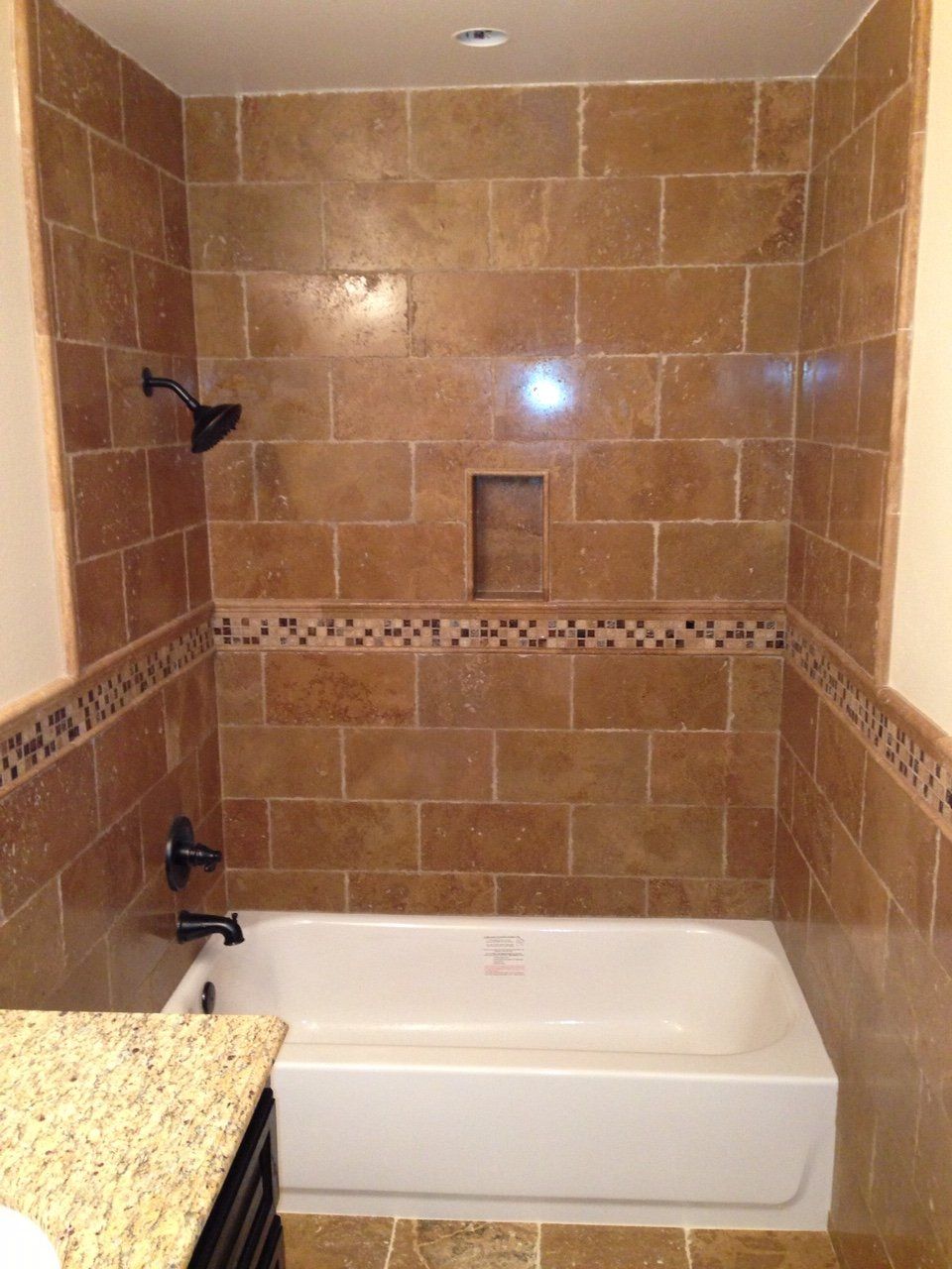 Small Bathtub — Riverside, CA — Vallin Bros Contractors