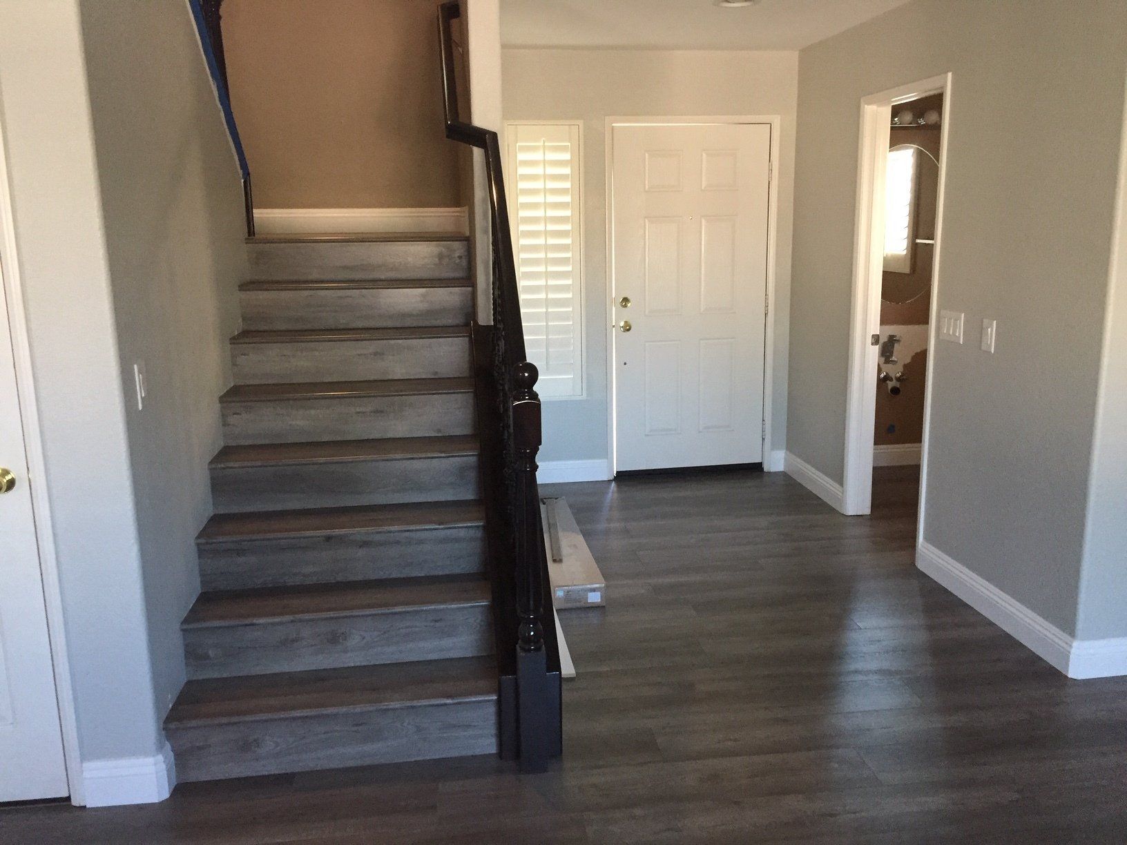 Staircase Floor Design — Riverside, CA — Vallin Bros Contractors