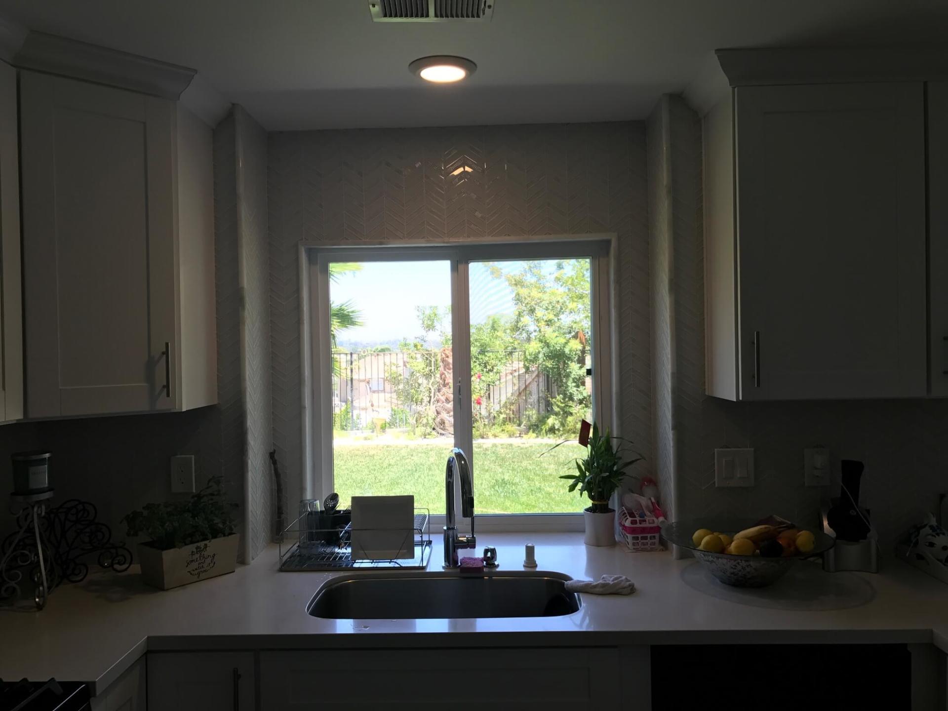 White Kitchen Sink — Riverside, CA — Vallin Bros Contractors