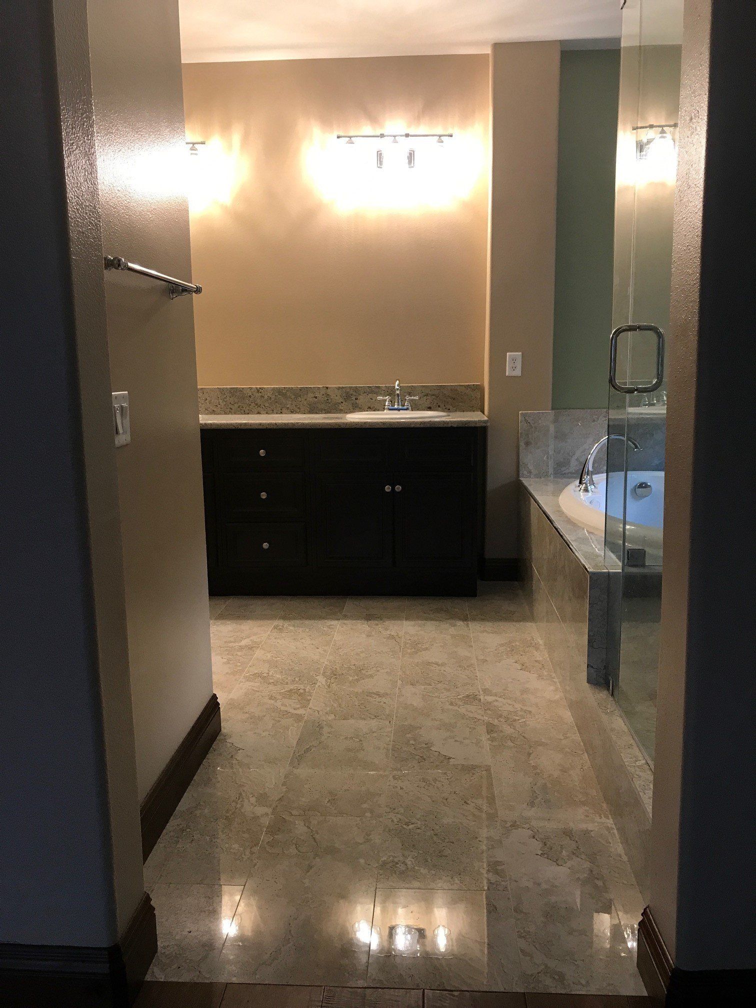 Beautiful Bathroom — Riverside, CA — Vallin Bros Contractor