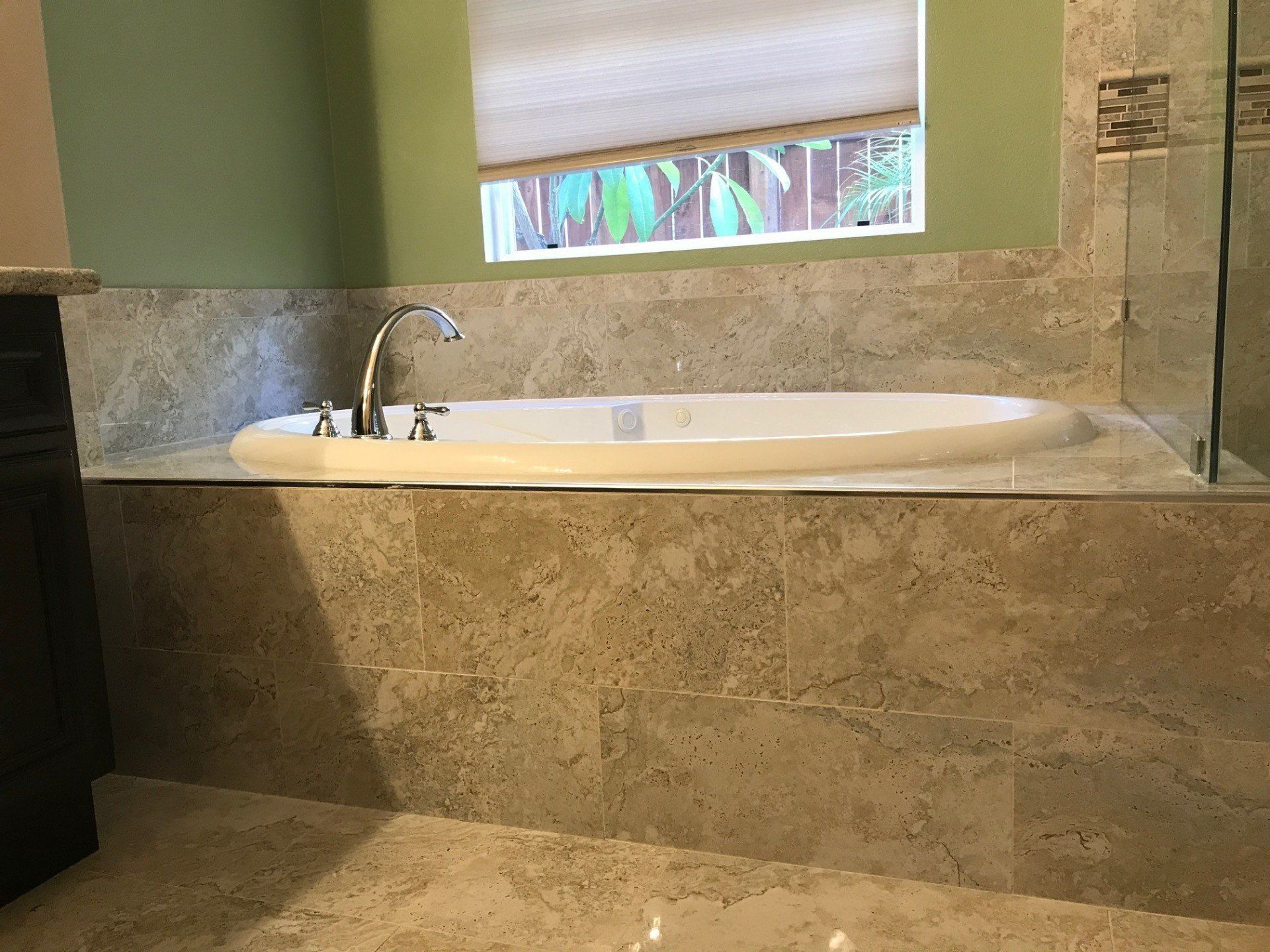 Bath Tub with Window Beside — Riverside, CA — Vallin Bros Contractor