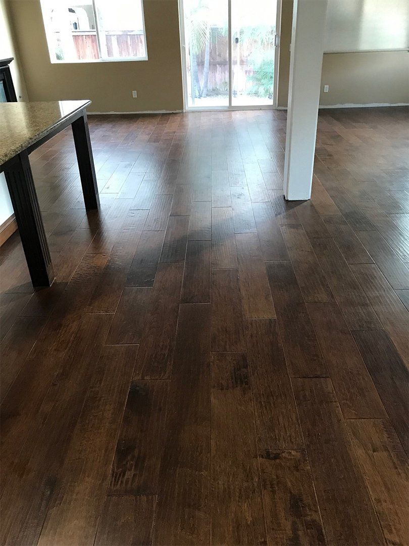 New Wood Flooring — Riverside, CA — Vallin Bros Contractors