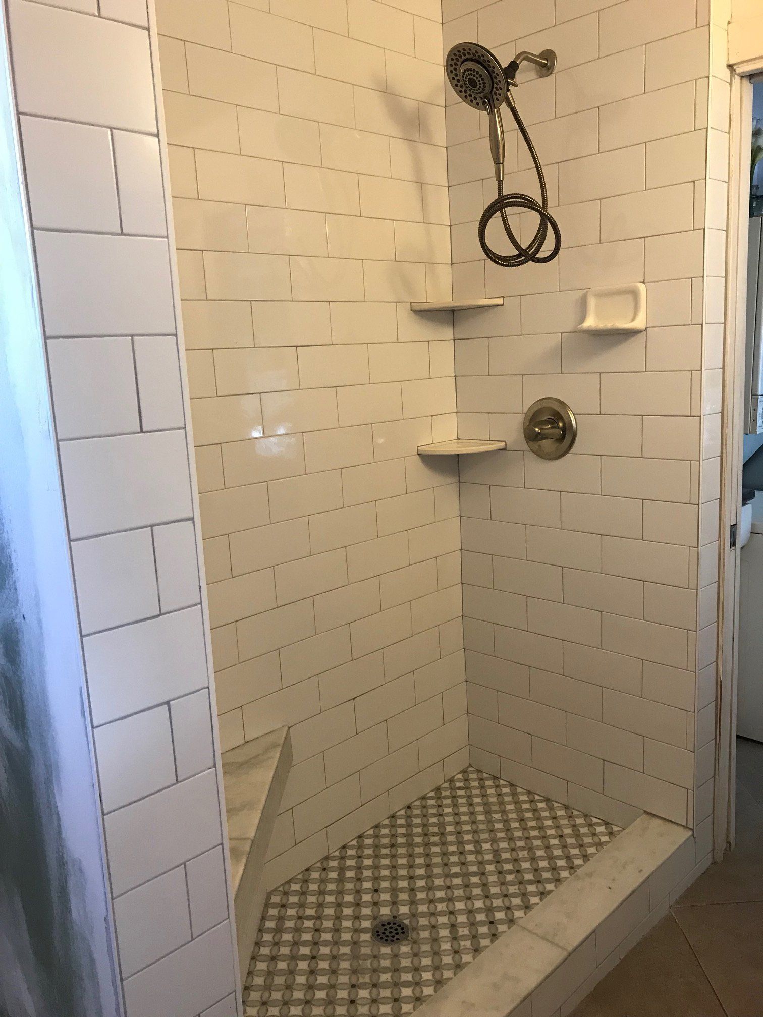 Inside View Of Shower Room — Riverside, CA — Vallin Bros Contractor