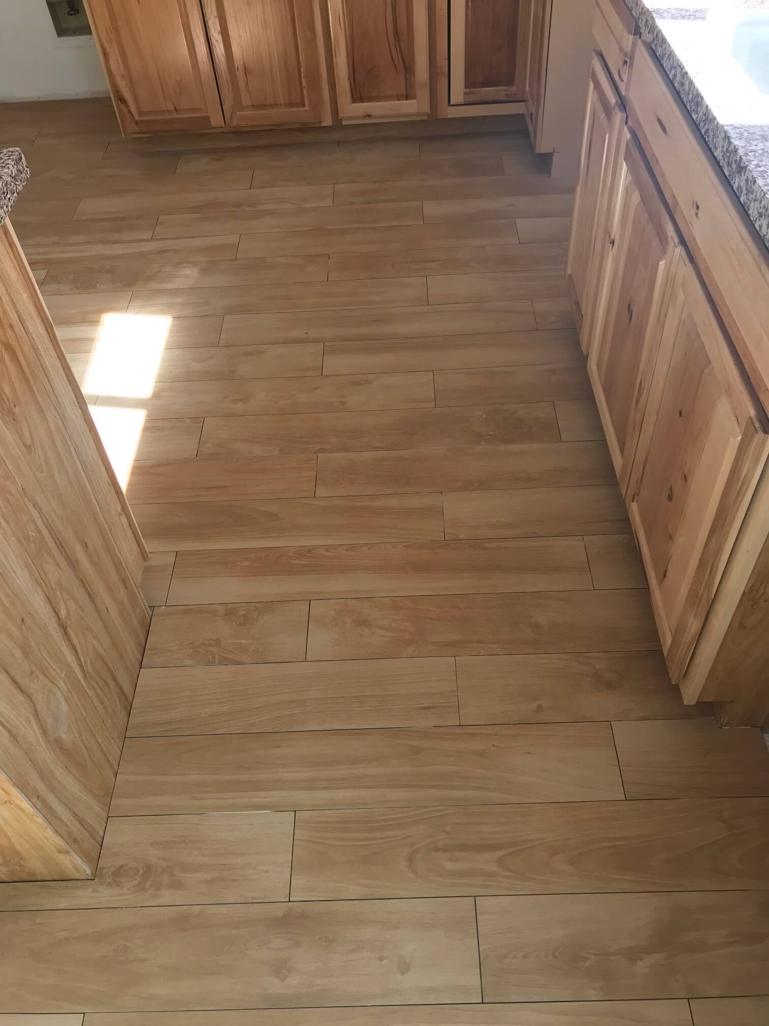 Clean Wooden Kitchen Floor — Riverside, CA — Vallin Bros Contractors