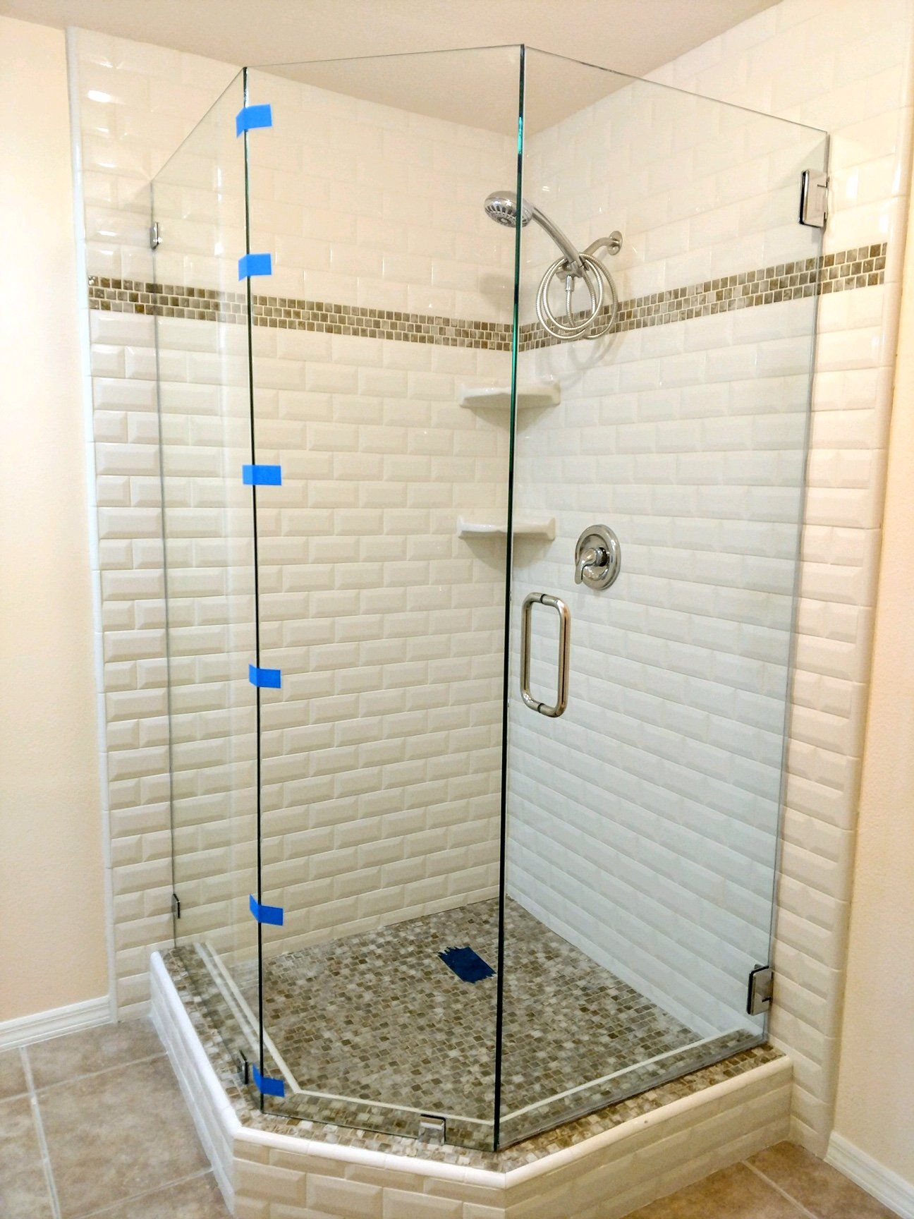 Shower Door Glass — Riverside, CA — Vallin Bros Contractor