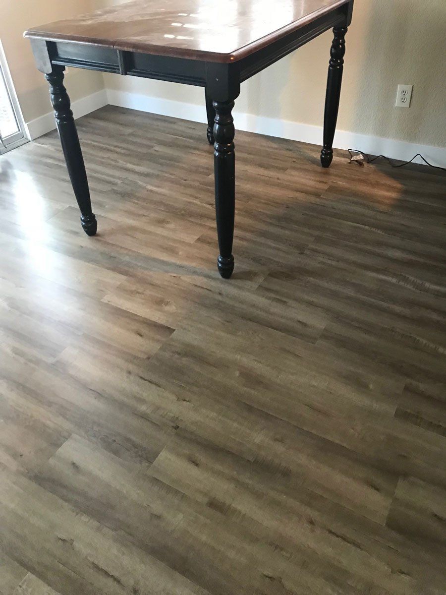 New Vinyl Floor — Riverside, CA — Vallin Bros Contractors