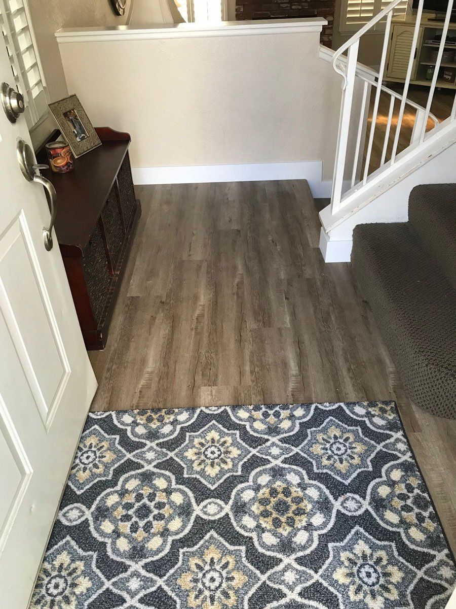 SPC Vinyl Floor— Riverside, CA — Vallin Bros Contractors