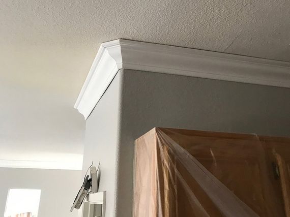 Crown Molding On Room Ceiling — Riverside, CA — Vallin Bros Contractors