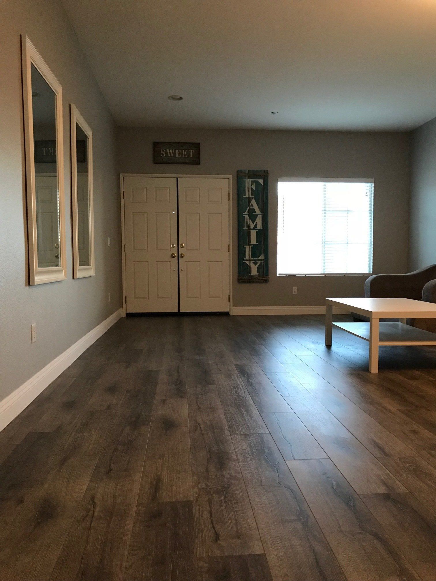 Living Room With Double Door — Riverside, CA — Vallin Bros Contractors