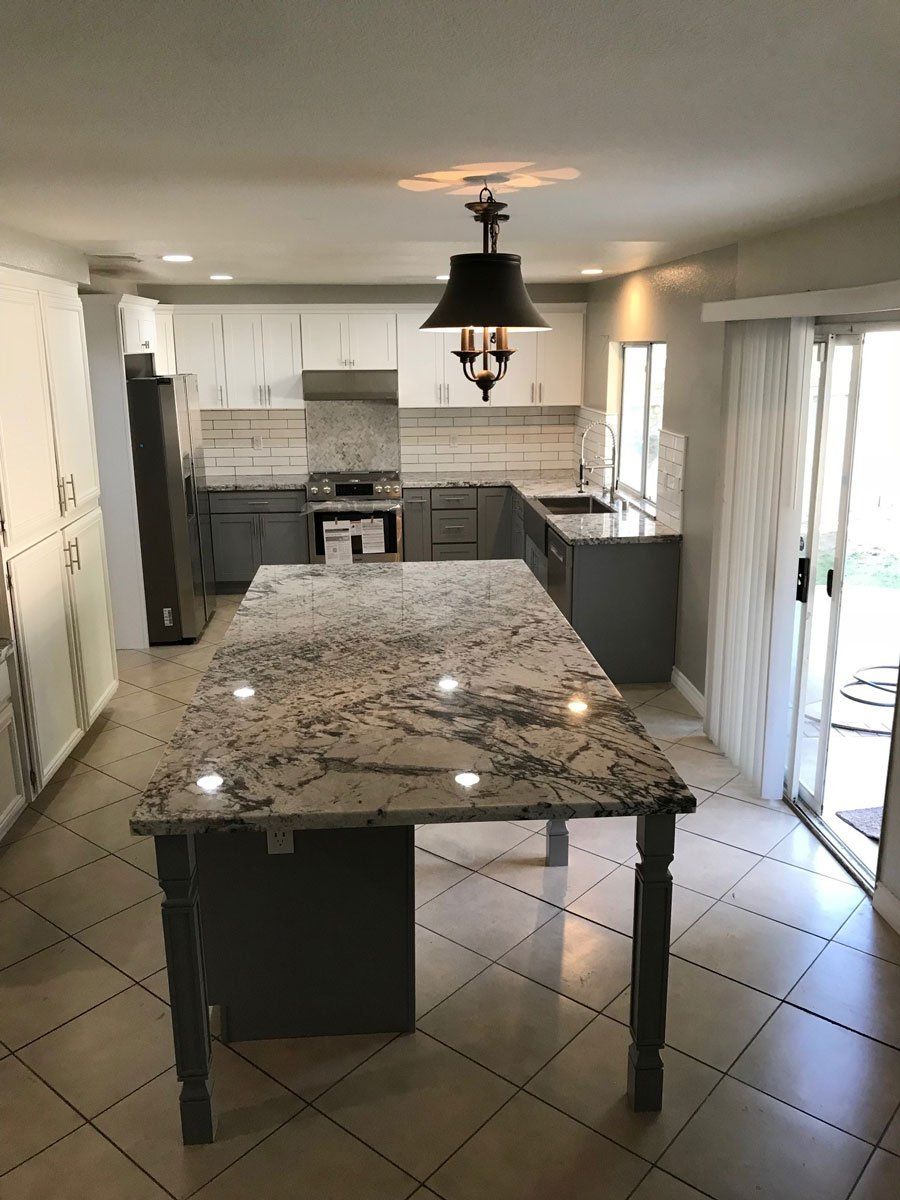 Top View of Countertop — Riverside, CA — Vallin Bros Contractors