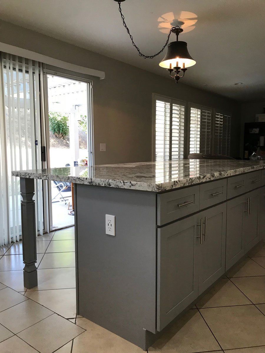 Newly Installed Cabinet — Riverside, CA — Vallin Bros Contractors