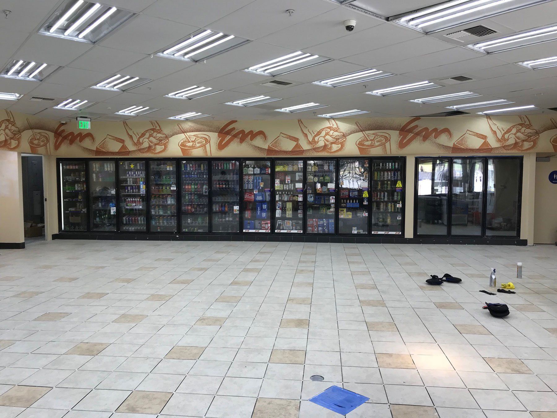 Beverages Section — Riverside, CA — Vallin Bros Contractor