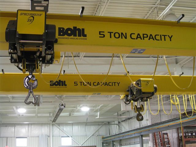 Bohl Crane announces expanded service with Otsego, Michigan location.