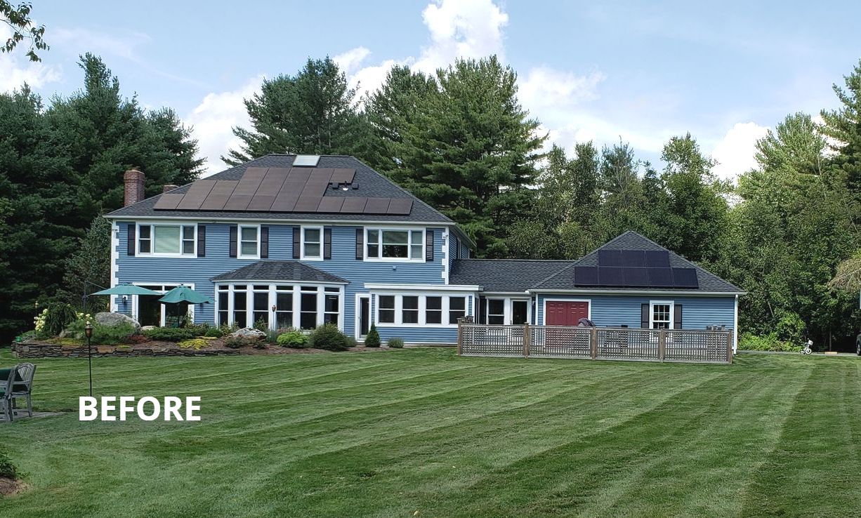 A picture of a house before being remodeled