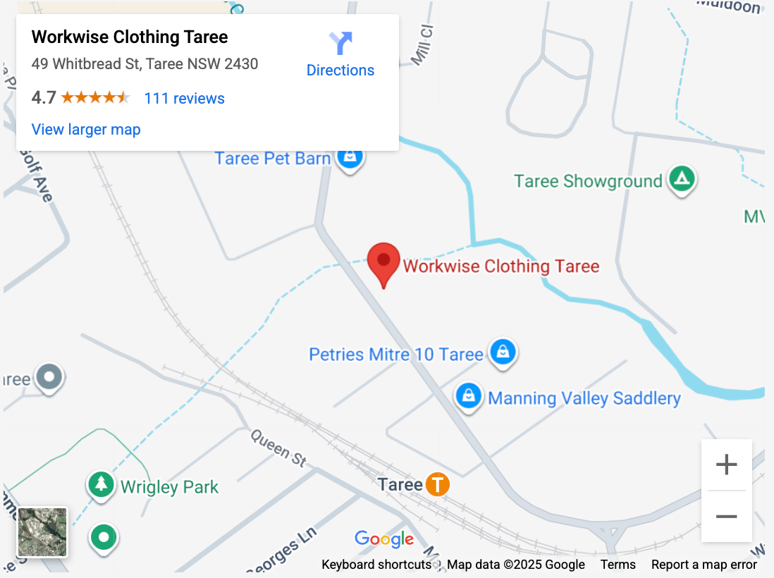 A Green Field, With Trees in the Background — Workwise Clothing Forster in Taree, NSW