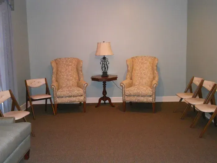 Townsend Funeral Home seating area