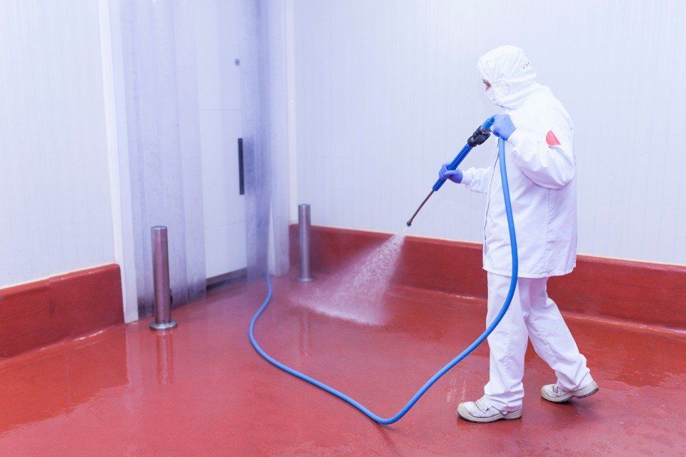 intervento di disinfezione professionale