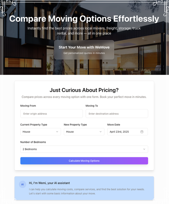 wemove is the kayak for moving