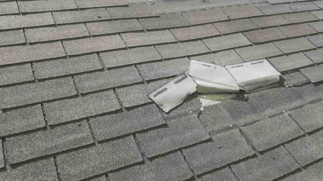 hail damage roof
