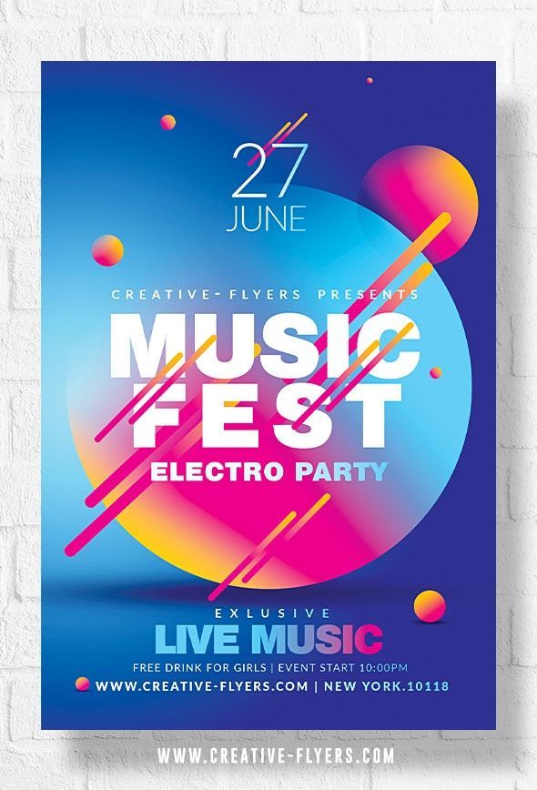 Custom Music Festival Posters - Superb Denver, Englewood CO