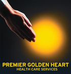 Premier Golden Heart Logo