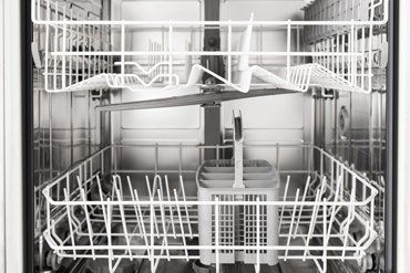 Dishwashers — Empty Opened Dishwasher in Chesapeake, VA