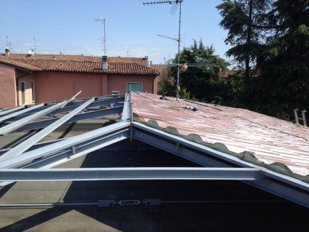 assi di ferro per tetti