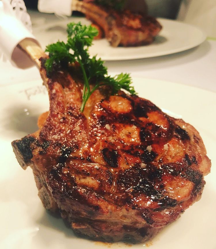 Grilled Veal Chop done the right way!