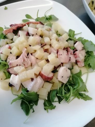 insalata di polpo e patate