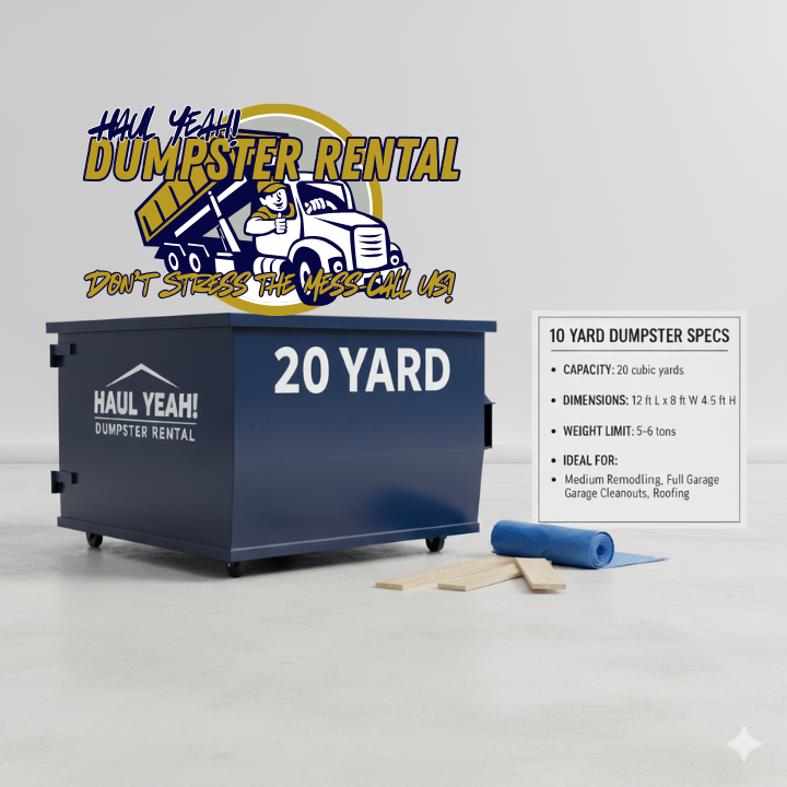20-Yard Dumpster Rental