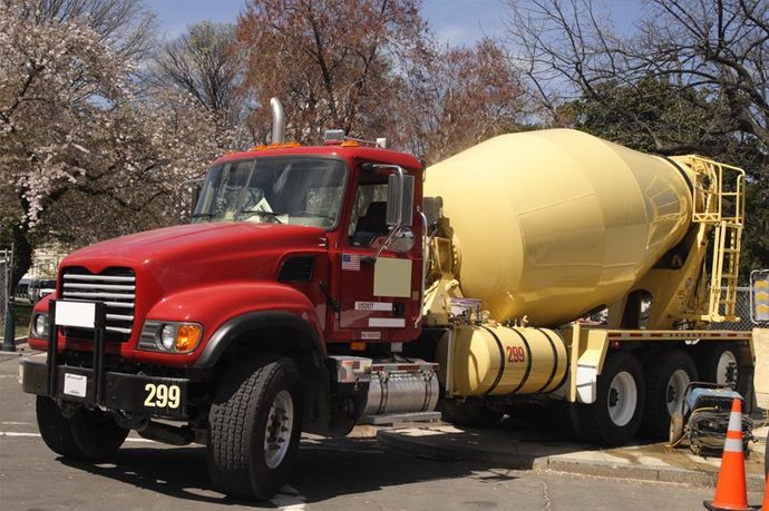 Concrete Truck Mixer — Burgettstown, PA — 22 Concrete Designs & Contracting
