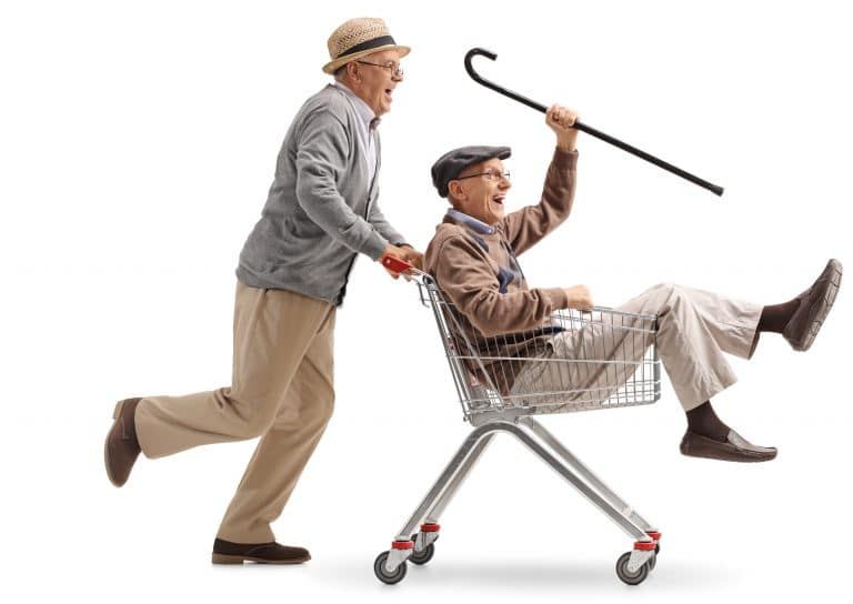 Happy Elderly Woman With Big Smile — Smiles on Hobart In Hobart TAS