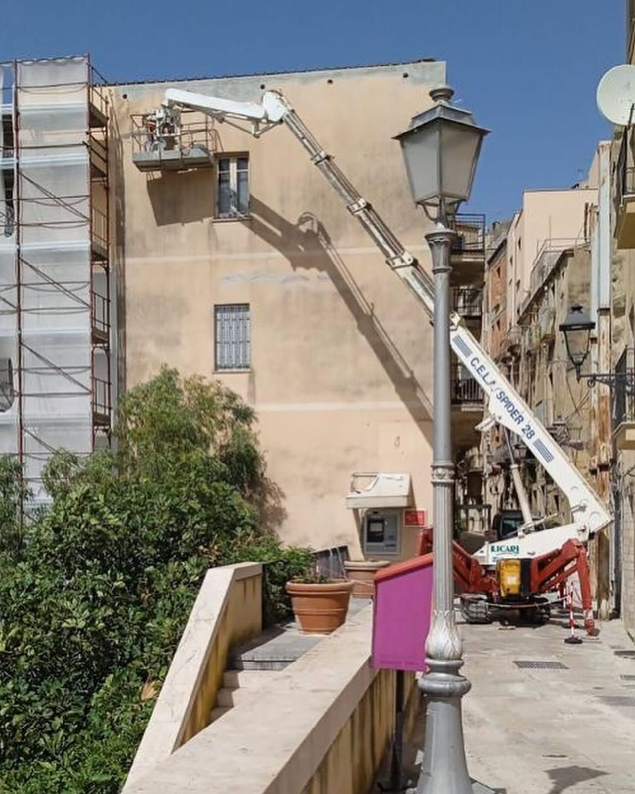 piattaforma aerea ragno