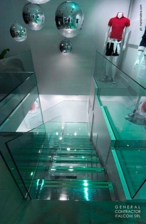 arredi in vetro su misura