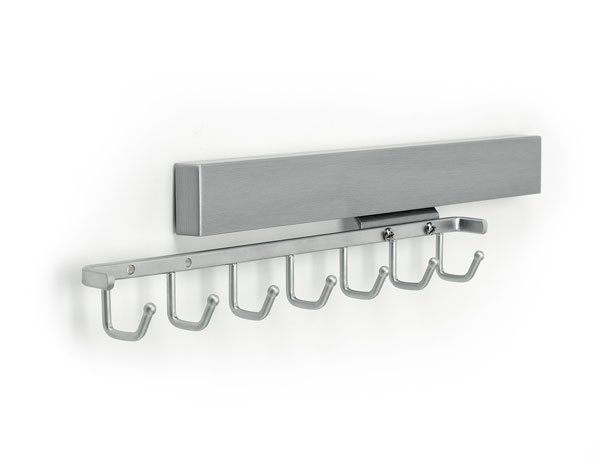 Matte Aluminum Color Option for Classic Belt Rack Organizer