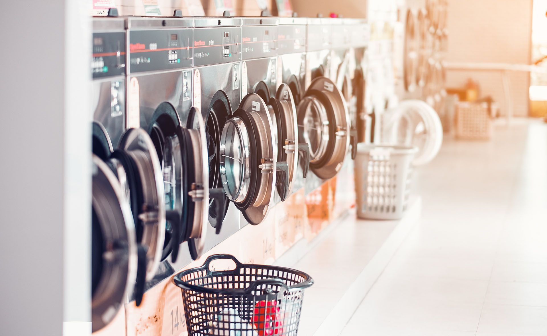 Row of Laundry Machines — Beatrice, NE — Soap Opera Laundry