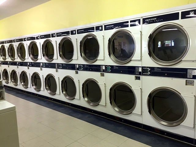 Row of Dryers — Beatrice, NE — Soap Opera Laundry