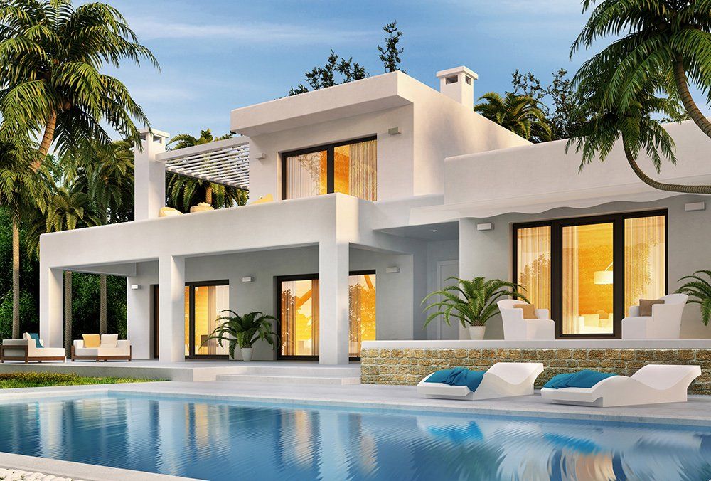 Modern House with Pool — Melbourne, FL — Oceans Lending
