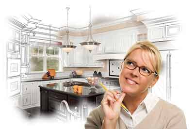 A Woman Imagining Her Dream Kitchen - Kitchen in Westminster, MD