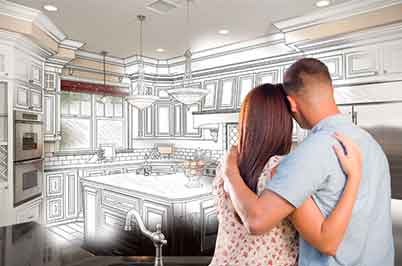 Young Couple Imagining a Kitchen - Kitchen in Westminster, MD