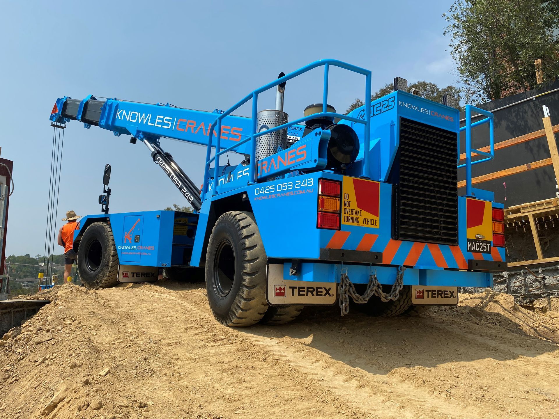 franna lifting tank
