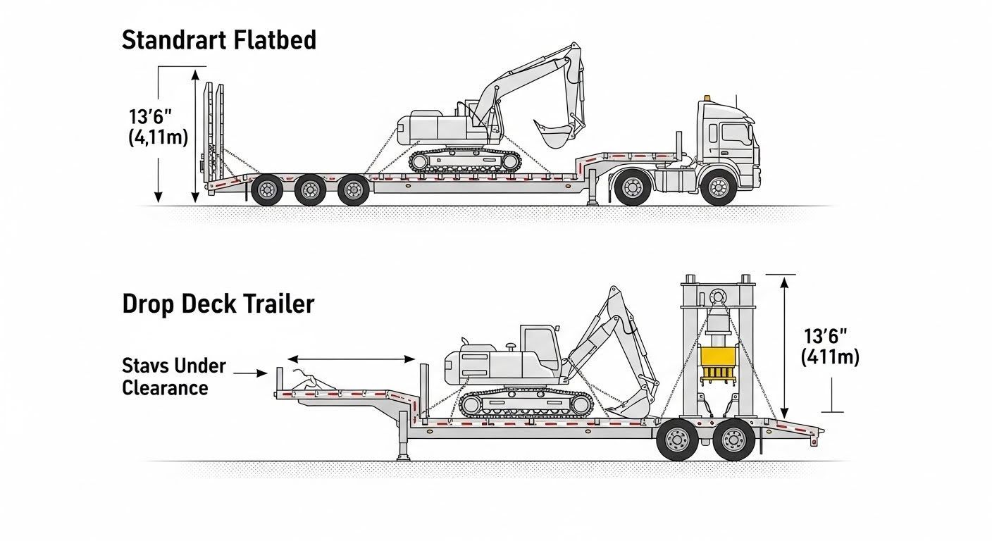 Drop deck trailer melbourne