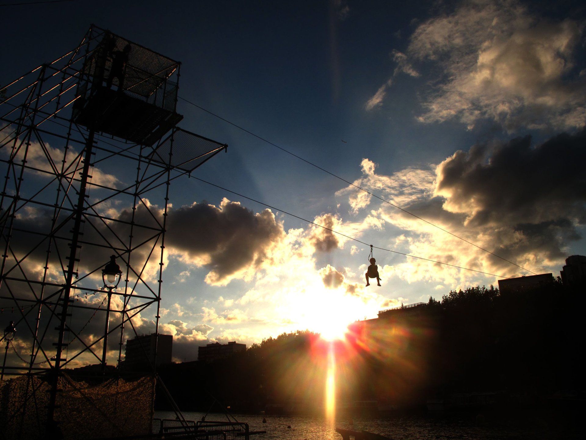 Location tyrolienne enfant