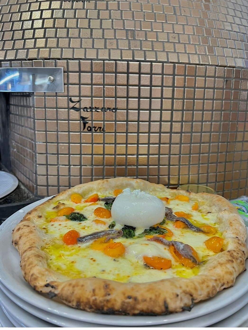 pizza bianca senza glutine del ristorante e pizzeria per celiaci a Milano