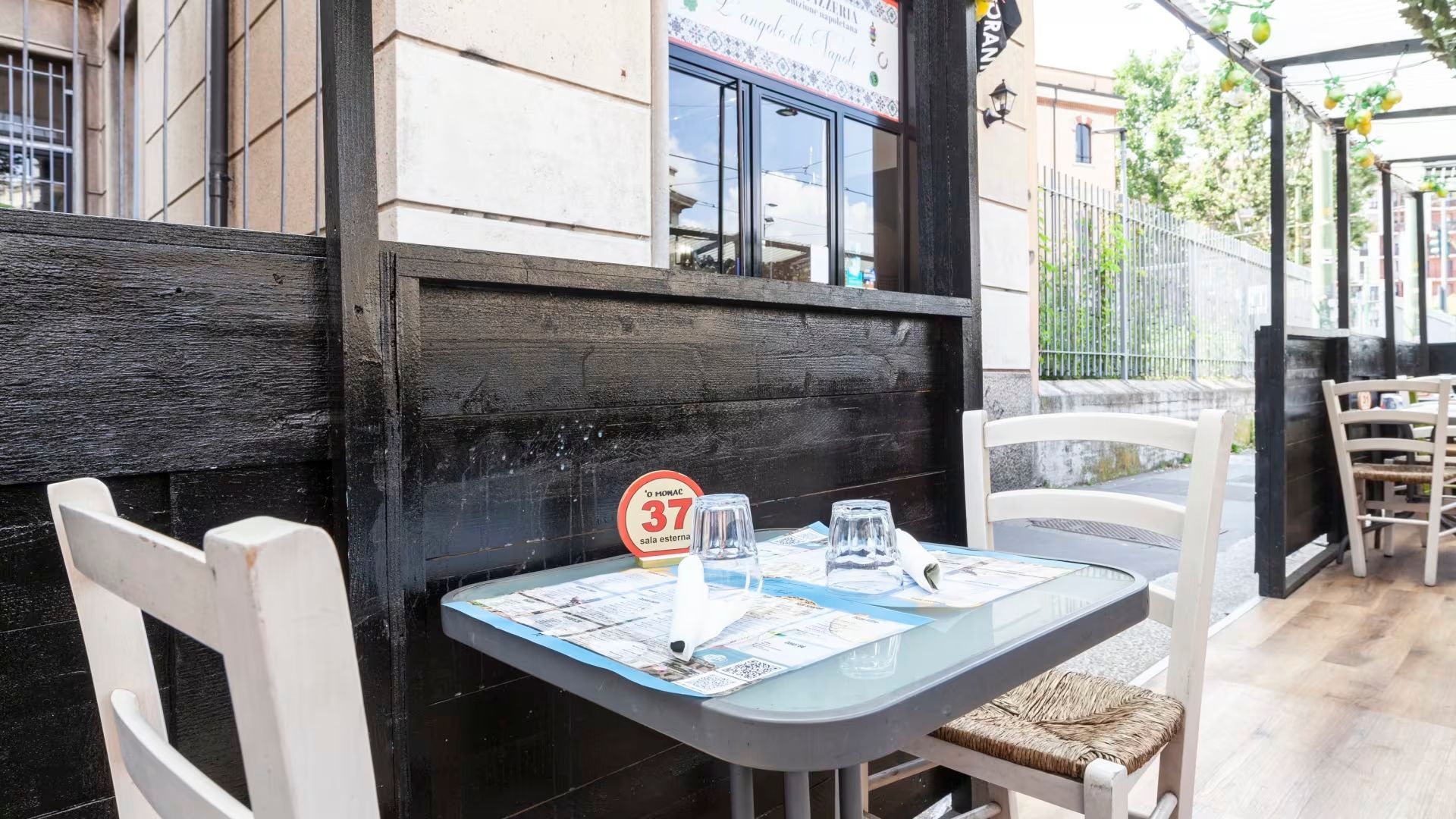 dehor esterno pizzeria