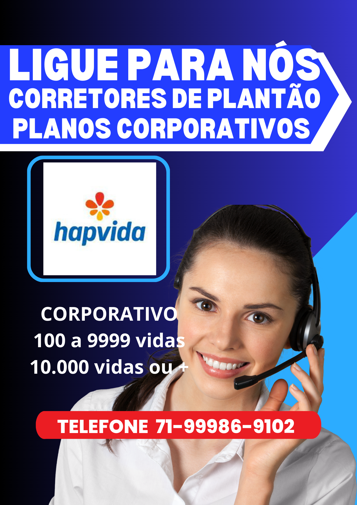 Corretora Vendas de Planos de Saúde Hapvida Intermedica em Salvador na Bahia