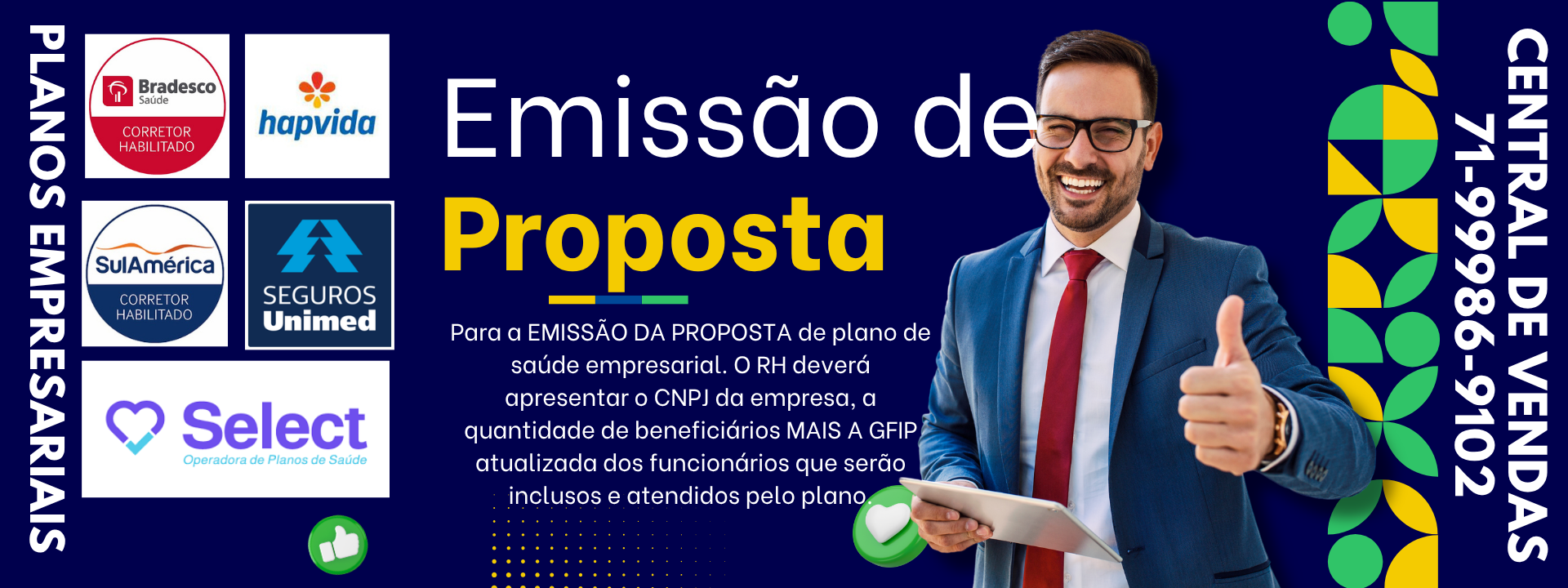 Simulador de comparação de preços de planos de Saude para empresas