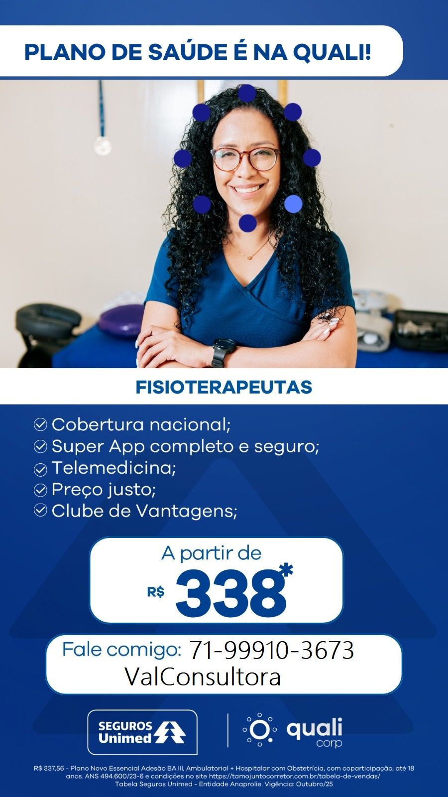 planos de saúde da Seguros Unimed para Enfermeiro, Medicos, Fisioterapeuta, Administrador